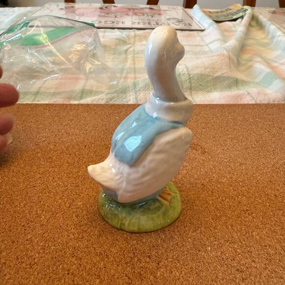 Beatrix Potter Mr. Drake Puddle-Duck figurine F Warne Co England 1979 no 31 - Picture 4 of 7